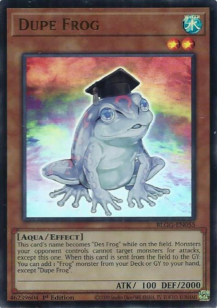 Image for Dupe Frog (BLGG-EN055) (Battles of Legend: Glorious Gallery) - YuGiOh