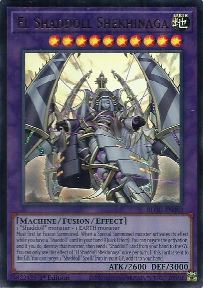 Image for El Shaddoll Shekhinaga (BLGG-EN082) (Battles of Legend: Glorious Gallery) - YuGiOh