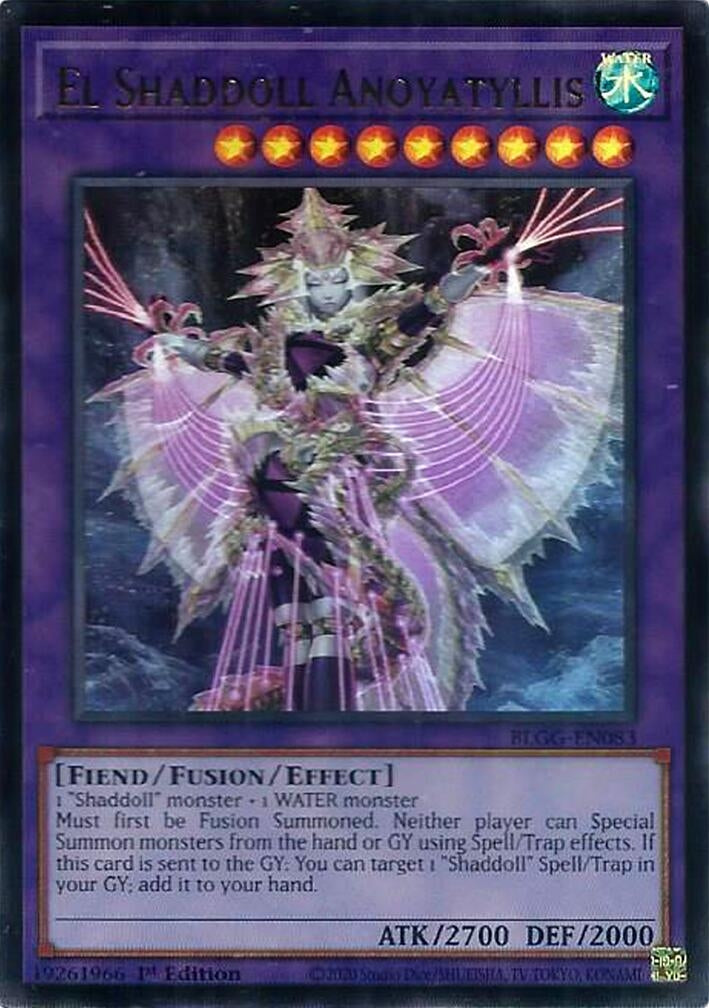 Image for El Shaddoll Anoyatyllis (BLGG-EN083) (Battles of Legend: Glorious Gallery) - YuGiOh
