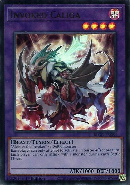 Image for Invoked Caliga (BLGG-EN084) (Battles of Legend: Glorious Gallery) - YuGiOh