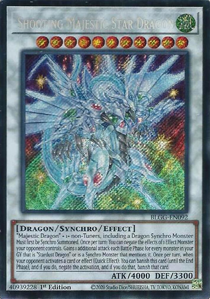 Image for Shooting Majestic Star Dragon (BLGG-EN092) (Battles of Legend: Glorious Gallery) - YuGiOh