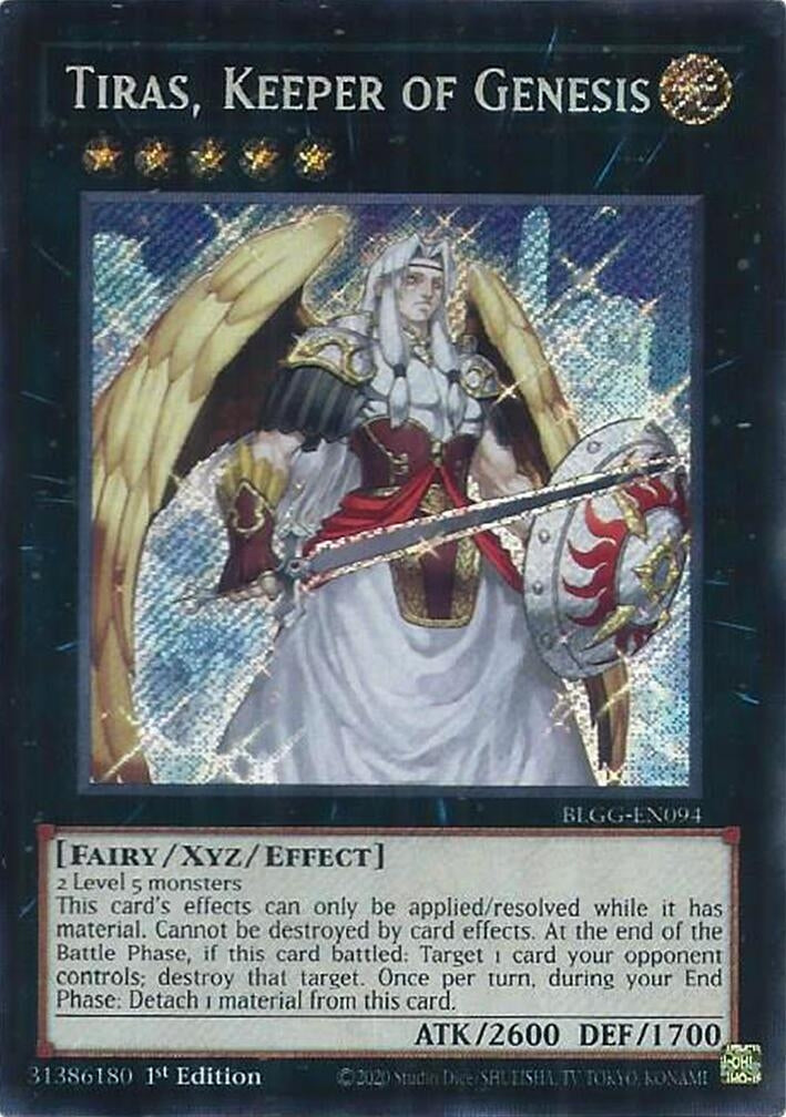 Image for Tiras, Keeper of Genesis (BLGG-EN094) (Battles of Legend: Glorious Gallery) - YuGiOh
