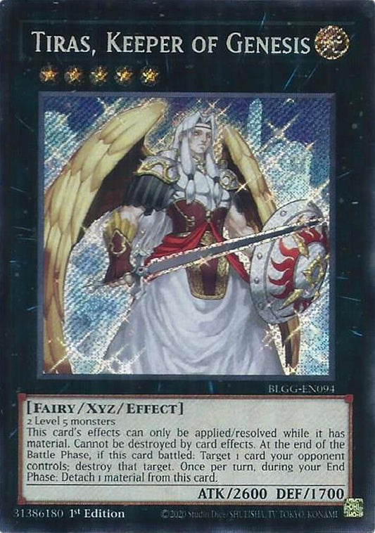 Image for Tiras, Keeper of Genesis (BLGG-EN094) (Battles of Legend: Glorious Gallery) - YuGiOh