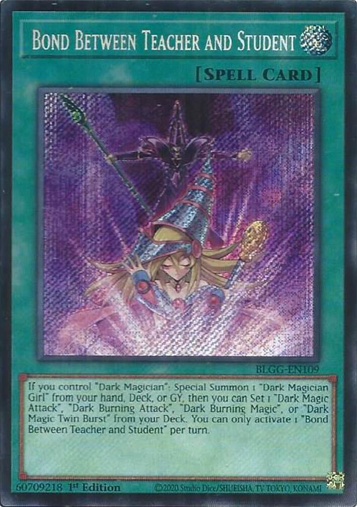 Image for Bond Between Teacher and Student (BLGG-EN109) (Battles of Legend: Glorious Gallery) - YuGiOh