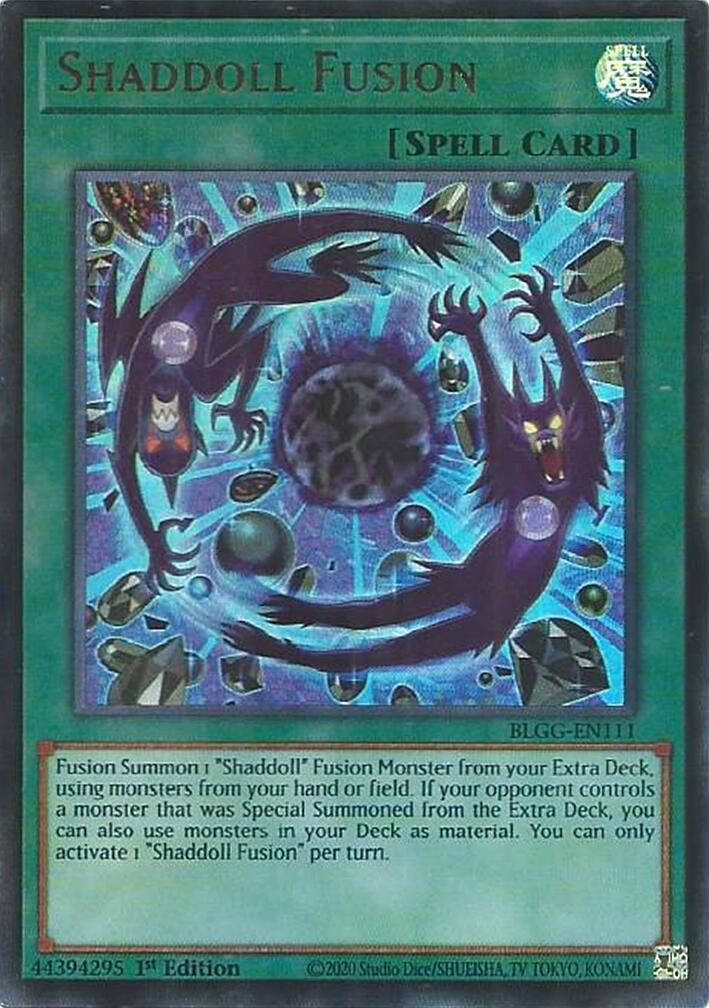 Image for Shaddoll Fusion (BLGG-EN111) (Battles of Legend: Glorious Gallery) - YuGiOh
