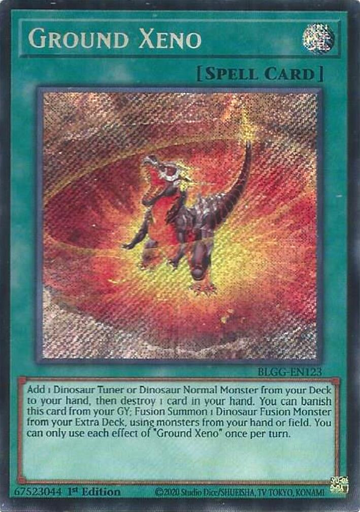 Image for Ground Xeno (BLGG-EN123) (Battles of Legend: Glorious Gallery) - YuGiOh