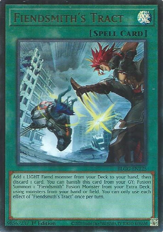 Image for Fiendsmith's Tract (BLGG-EN125) (Battles of Legend: Glorious Gallery) - YuGiOh