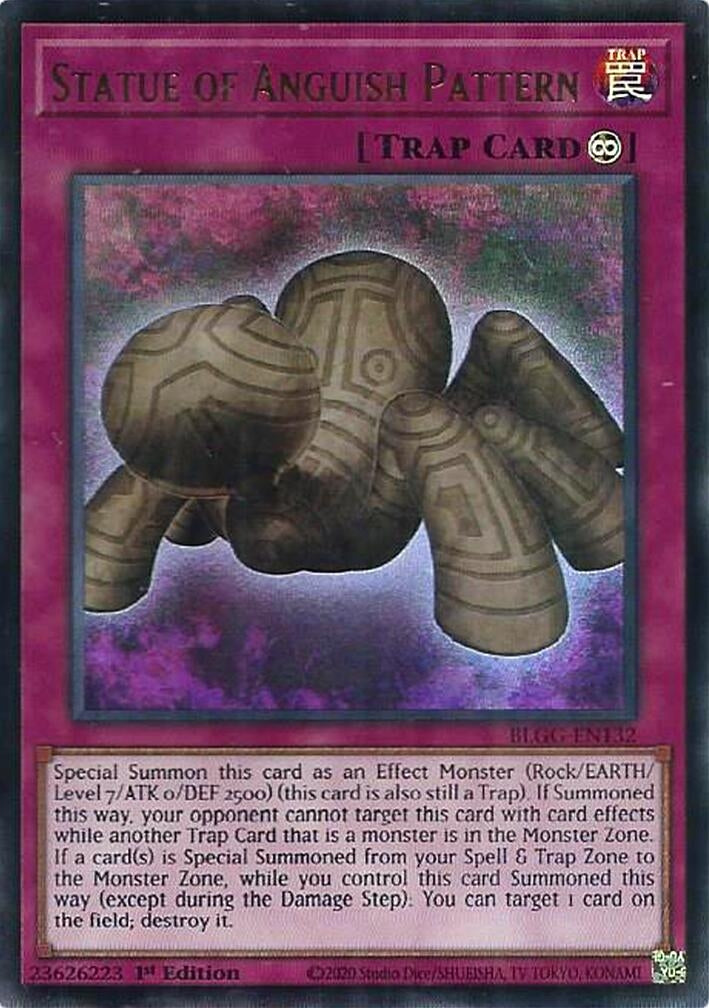 Image for Statue of Anguish Pattern (BLGG-EN132) (Battles of Legend: Glorious Gallery) - YuGiOh