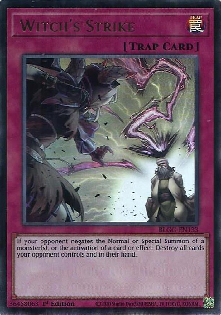 Image for Witch's Strike (BLGG-EN133) (Battles of Legend: Glorious Gallery) - YuGiOh