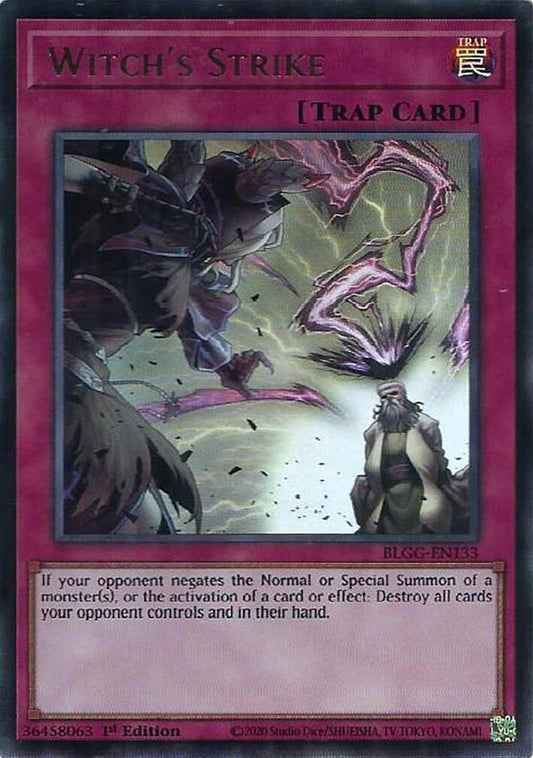 Image for Witch's Strike (BLGG-EN133) (Battles of Legend: Glorious Gallery) - YuGiOh