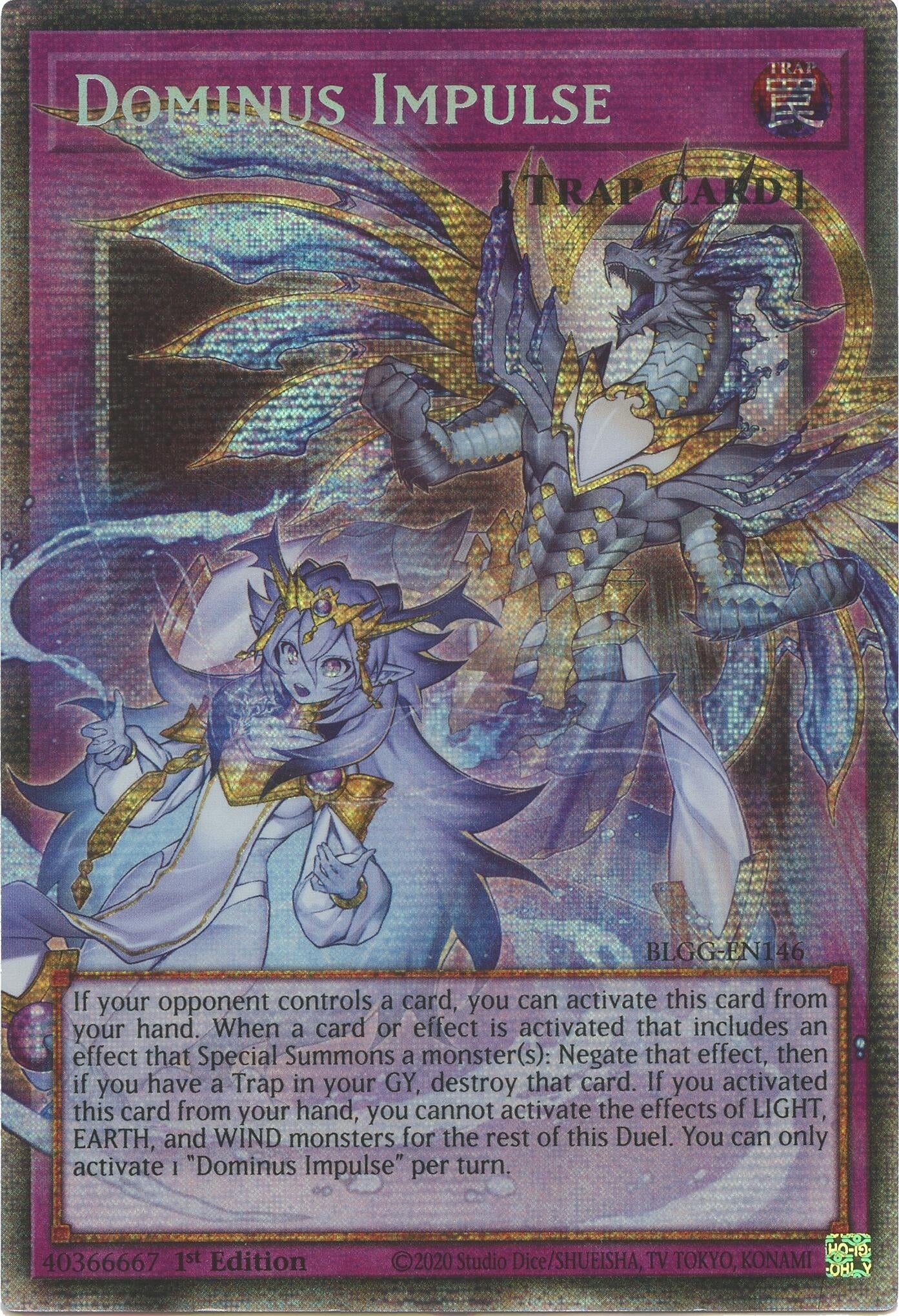 Image for Dominus Impulse (Starlight Rare) (BLGG-EN146) (Battles of Legend: Glorious Gallery) - YuGiOh