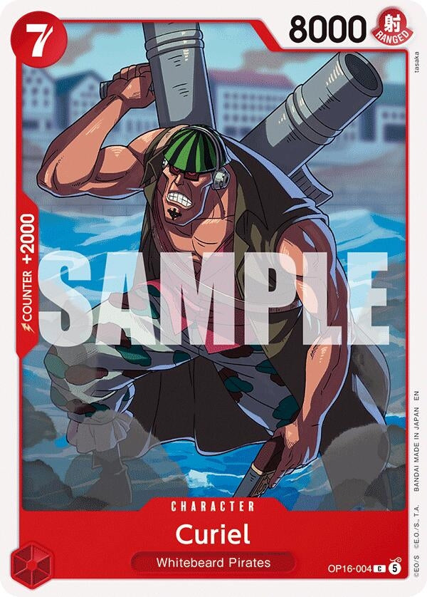 Image for Curiel (OP16-004) (The Time of Battle) - One Piece Card Game