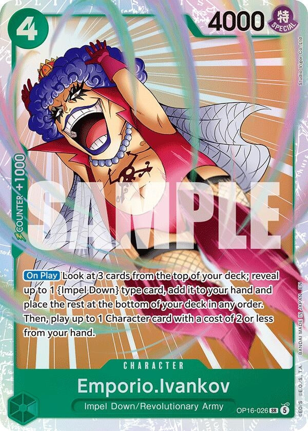 Image for Emporio.Ivankov (026) (OP16-026) (The Time of Battle) - One Piece Card Game