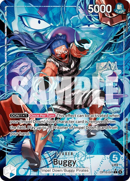 Image for Buggy (041) (Alternate Art) (OP16-041) (The Time of Battle) - One Piece Card Game