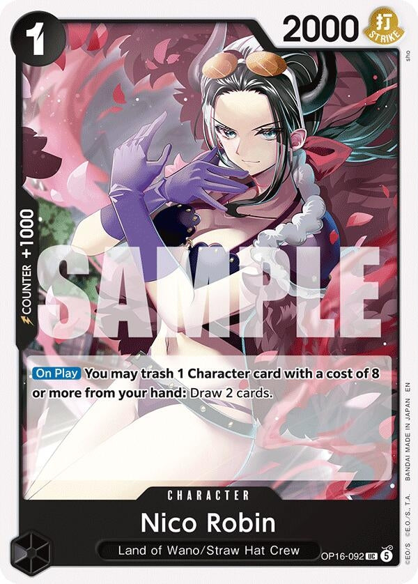Image for Nico Robin (OP16-092) (The Time of Battle) - One Piece Card Game