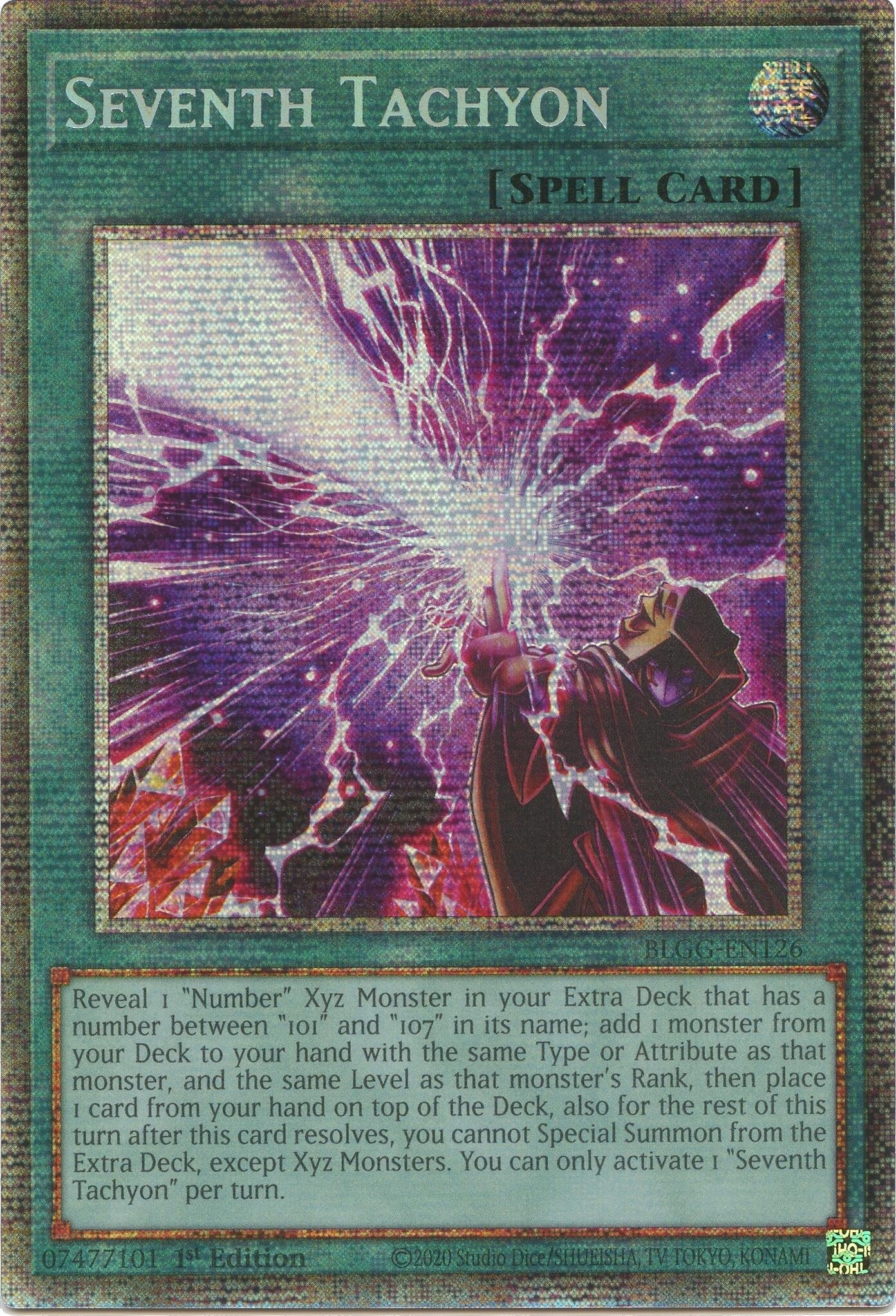 Image for Seventh Tachyon (Starlight Rare) (Battles of Legend: Glorious Gallery) - YuGiOh