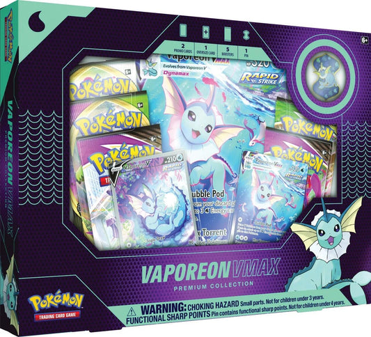 Image for Vaporeon VMAX Premium Collection (EU Exclusive) - Pokemon