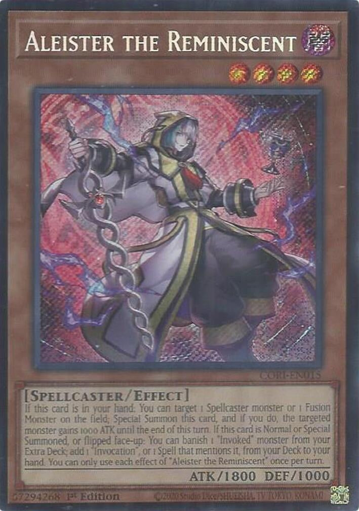 Image for Aleister the Reminiscent (CORI-EN015) (Chaos Origins) (CORI) - YuGiOh