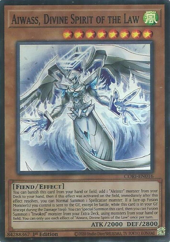 Image for Aiwass, Divine Spirit of the Law (CORI-EN016) (Chaos Origins) (CORI) - YuGiOh