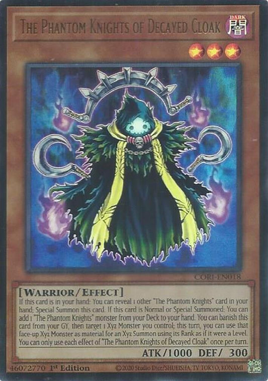 Image for The Phantom Knights of Decayed Cloak (CORI-EN018) (Chaos Origins) (CORI) - YuGiOh