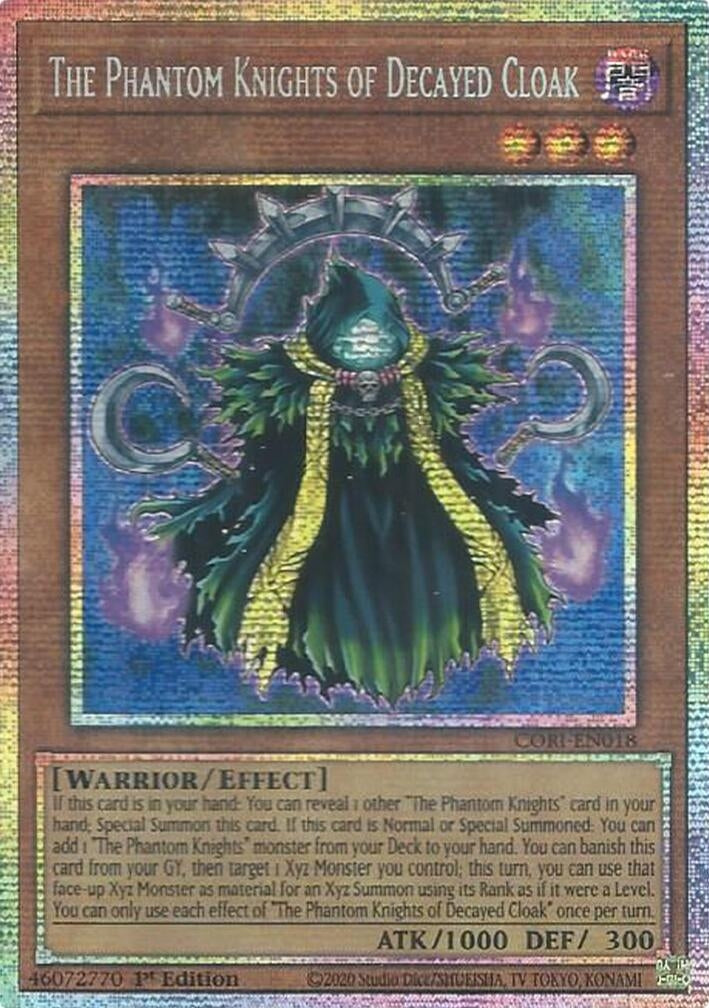 Image for The Phantom Knights of Decayed Cloak (Starlight Rare) (CORI-EN018) (Chaos Origins) (CORI) - YuGiOh