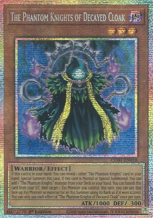Image for The Phantom Knights of Decayed Cloak (Starlight Rare) (CORI-EN018) (Chaos Origins) (CORI) - YuGiOh