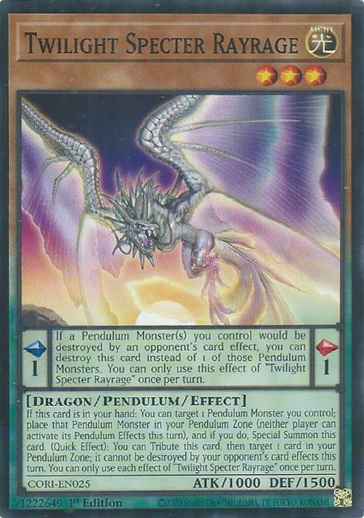 Image for Twilight Specter Rayrage (CORI-EN025) (Chaos Origins) (CORI) - YuGiOh