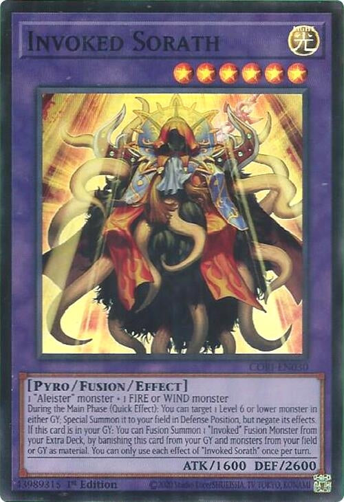 Image for Invoked Sorath (CORI-EN030) (Chaos Origins) (CORI) - YuGiOh
