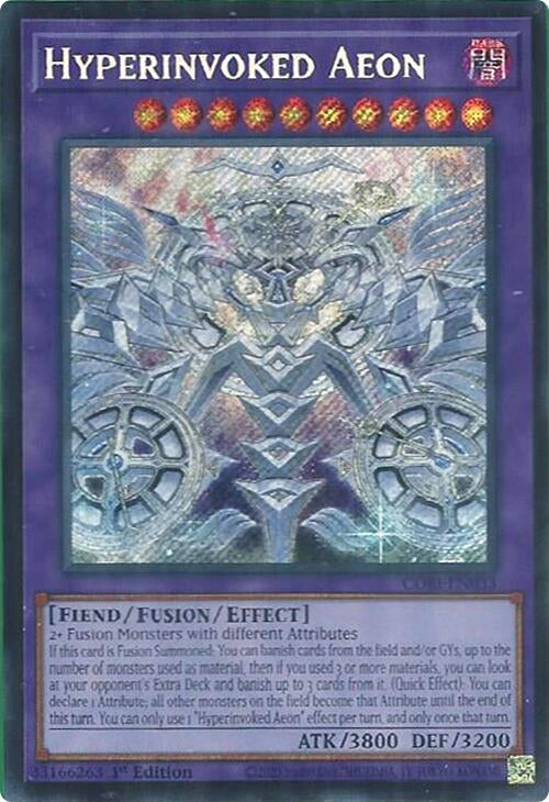 Image for Hyperinvoked Aeon (CORI-EN033) (Chaos Origins) (CORI) - YuGiOh