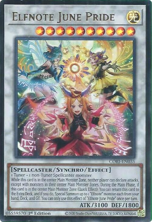 Image for Elfnote June Pride (CORI-EN035) (Chaos Origins) (CORI) - YuGiOh