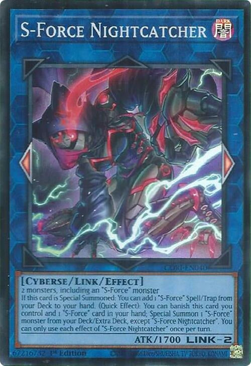 Image for S-Force Nightcatcher (CORI-EN040) (Chaos Origins) (CORI) - YuGiOh