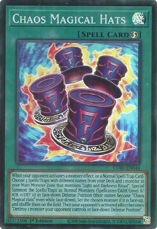 Image for Chaos Magical Hats (CORI-EN046) (Chaos Origins) (CORI) - YuGiOh