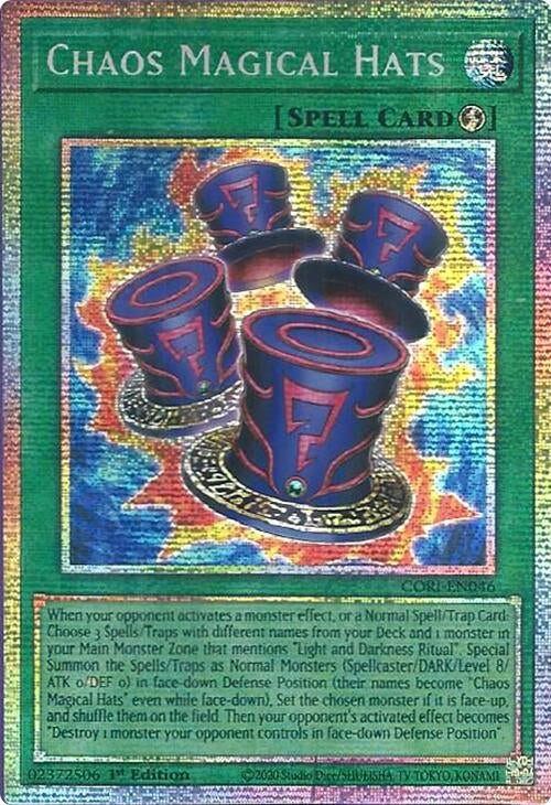 Image for Chaos Magical Hats (Starlight Rare) (CORI-EN046) (Chaos Origins) (CORI) - YuGiOh