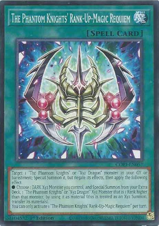 Image for The Phantom Knights' Rank-Up-Magic Requiem (CORI-EN057) (Chaos Origins) (CORI) - YuGiOh