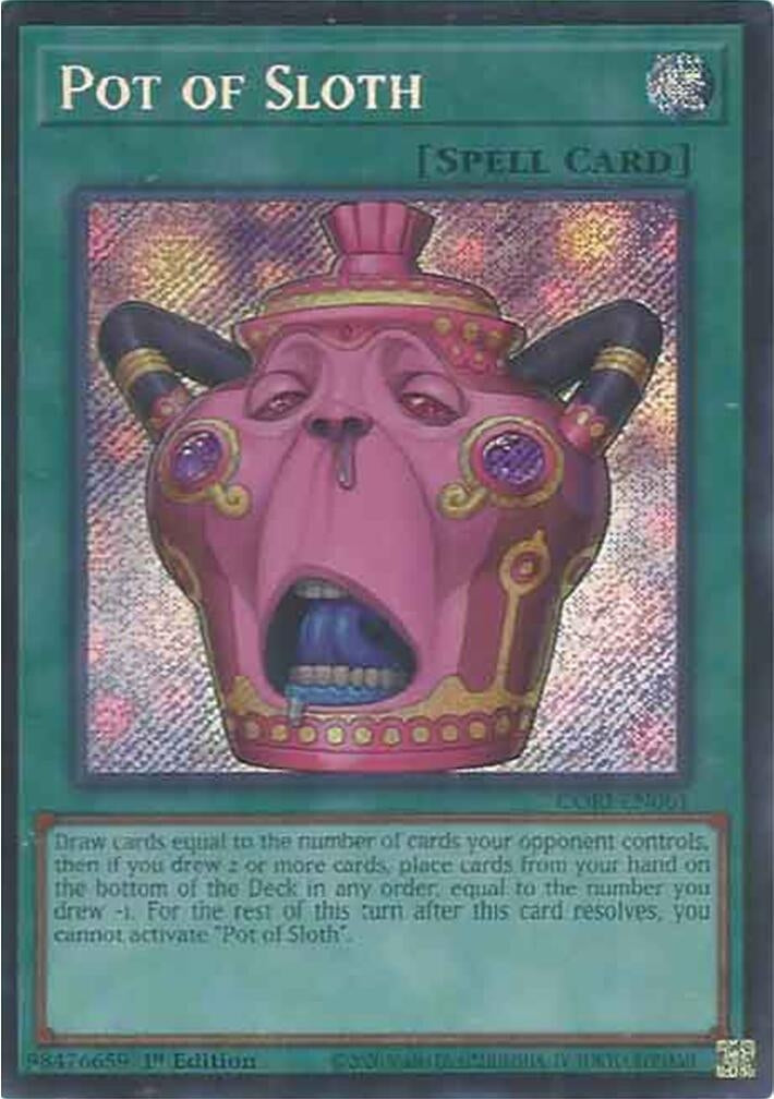 Image for Pot of Sloth (CORI-EN061) (Chaos Origins) (CORI) - YuGiOh