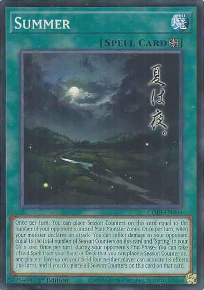 Image for Summer (CORI-EN064) (Chaos Origins) (CORI) - YuGiOh