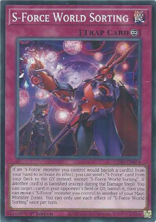 Image for S-Force World Sorting (CORI-EN074) (Chaos Origins) (CORI) - YuGiOh