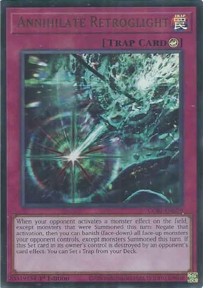 Image for Annihilate Retroglight (CORI-EN079) (Chaos Origins) (CORI) - YuGiOh