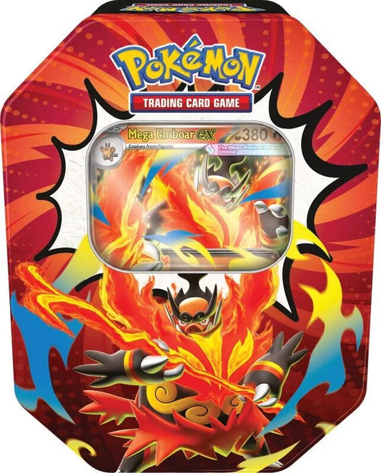 Image for Ascended Heroes Tin [Mega Emboar ex] - Pokemon