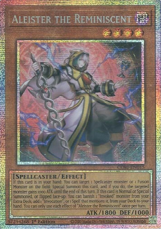 Image for Aleister the Reminiscent (Starlight Rare) (CORI-EN015) (Chaos Origins) (CORI) - YuGiOh