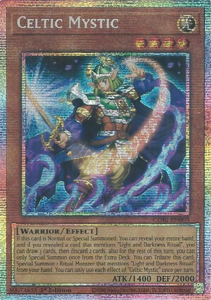 Image for Celtic Mystic (Starlight Rare) (CORI-EN003) (Chaos Origins) (CORI) - YuGiOh