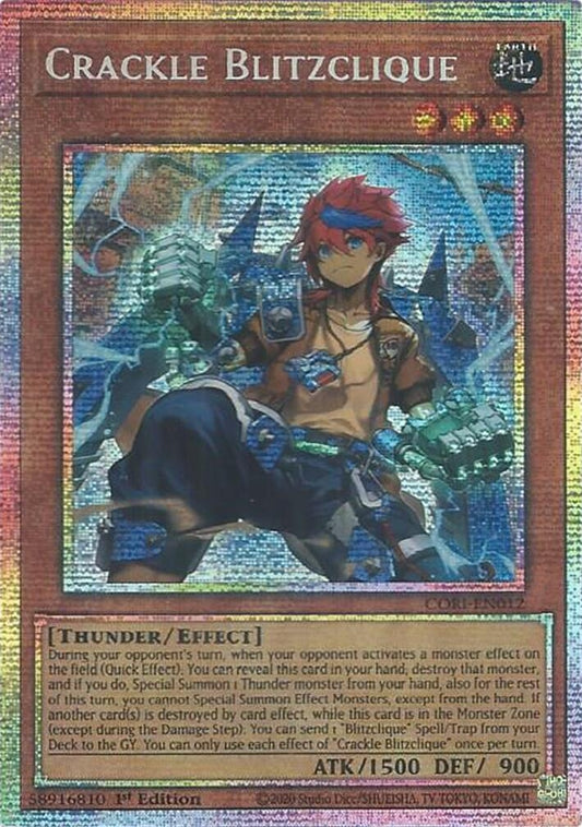 Image for Crackle Blitzclique (Starlight Rare) (CORI-EN012) (Chaos Origins) (CORI) - YuGiOh