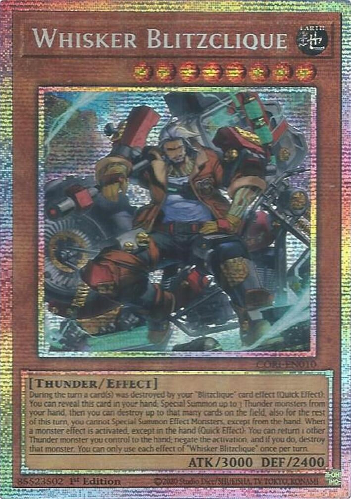 Image for Whisker Blitzclique (Starlight Rare) (CORI-EN010) (Chaos Origins) (CORI) - YuGiOh