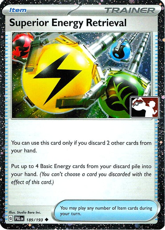 Image for Superior Energy Retrieval - 189/193 (Cosmos Holo) (189/193) (Prize Pack Series Cards) - Pokemon