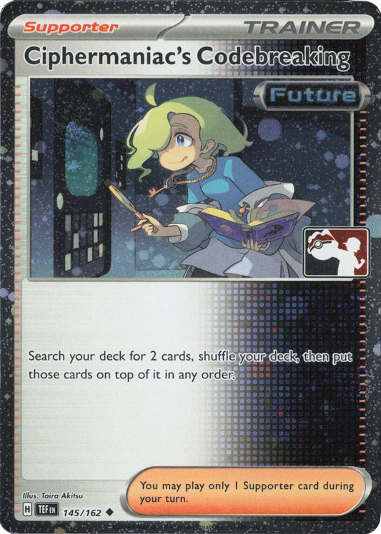 Image for Ciphermaniac's Codebreaking - 145/162 (Cosmos Holo) (145/162) (Prize Pack Series Cards) - Pokemon