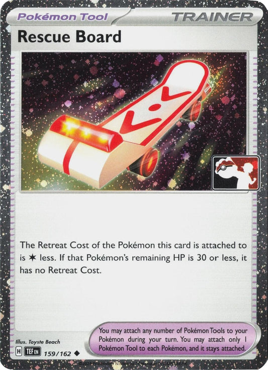 Image for Rescue Board - 159/162 (Cosmos Holo) (159/162) (Prize Pack Series Cards) - Pokemon