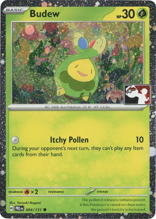 Image for Budew - 004/131 (Cosmos Holo) (004/131) (Prize Pack Series Cards) - Pokemon