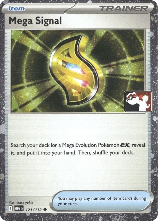 Image for Mega Signal - 121/132 (Cosmos Holo) (121/132) (Prize Pack Series Cards) - Pokemon