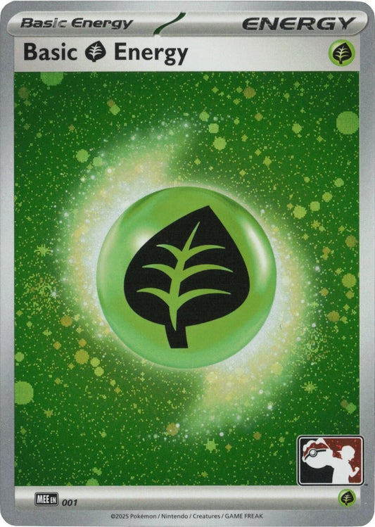 Image for Basic Grass Energy - MEE 001 (Cosmos Holo) (001) (Prize Pack Series Cards) - Pokemon