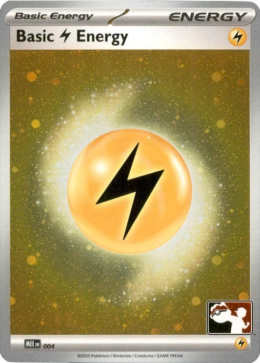 Image for Basic Lightning Energy - MEE 004 (Cosmos Holo) (004) (Prize Pack Series Cards) - Pokemon